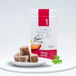 Músculo Desfiado em Cubos 6 unidades 150g Papai Que Fez