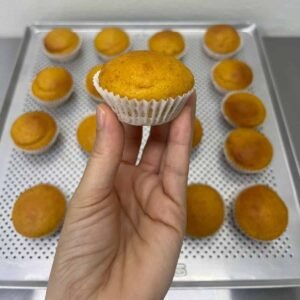 Cupcake de Cenoura Sem Açúcar 4un. - Kagê
