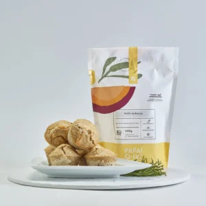 Muffin Integral de Pizza 300g - Papai Que Fez